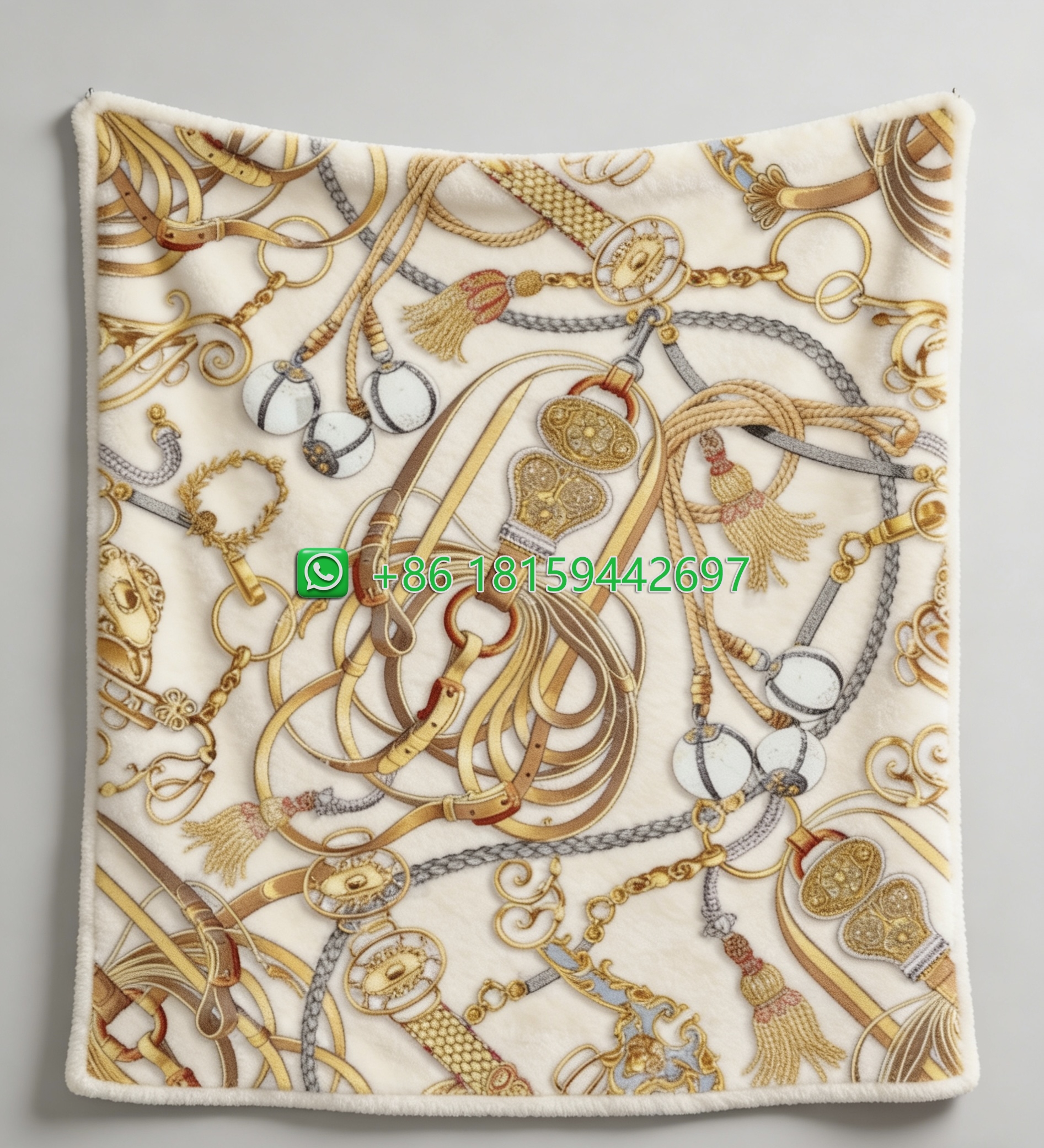 Hermes Throw Blankets